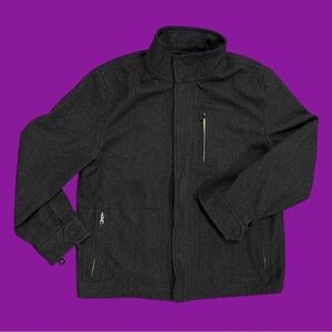 Y2K Express Plaid Zip-Up Jacket